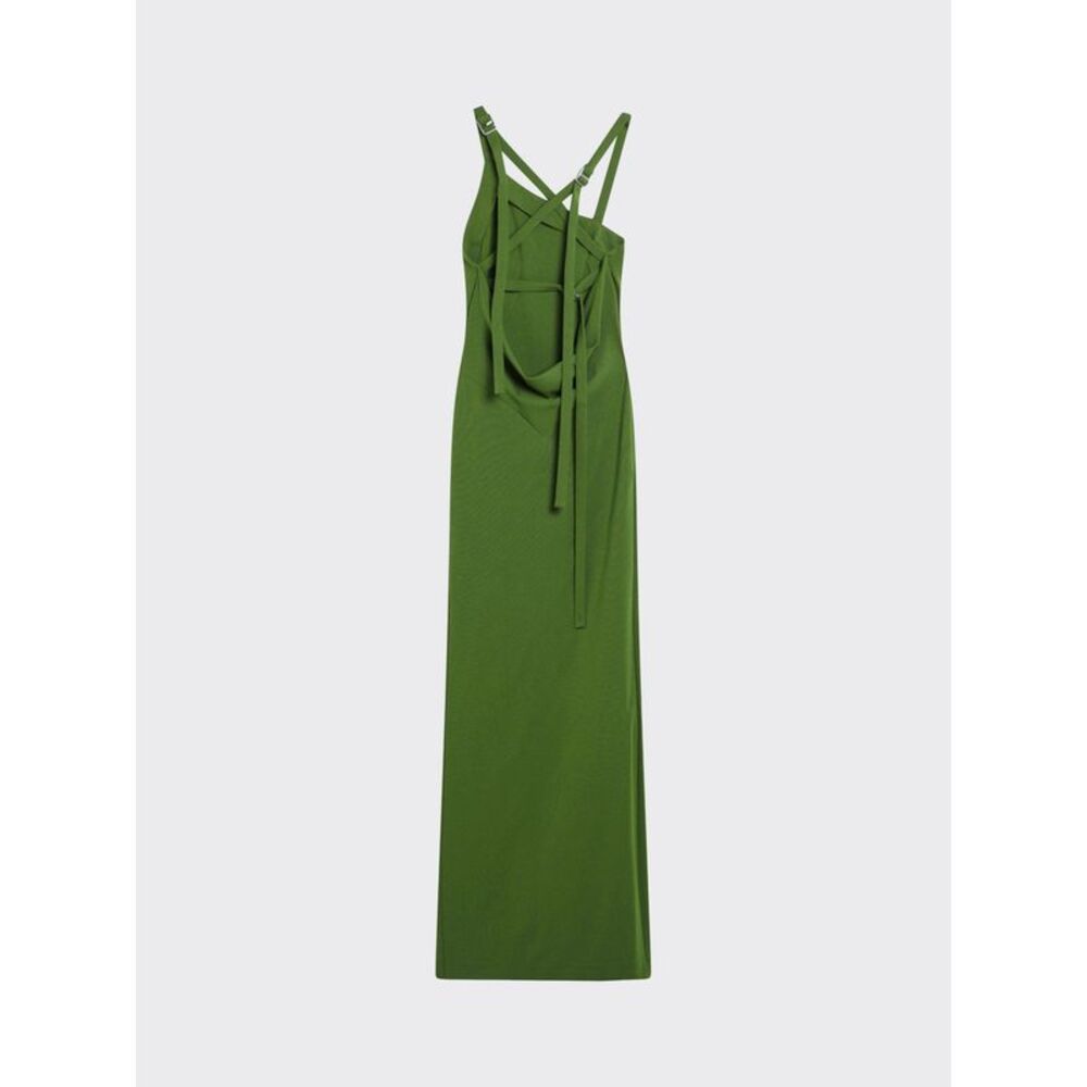 The Attico Women The Attico Asymmetric Viscose Dress - Picture 3 of 3